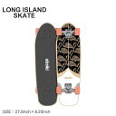 《5/1限定！複数買いで最大ポイント20倍》》ロングアイランドスケート コンプリートデッキ LONG ISLAND SKATE ALOIKI 27.5×8.25 コンプリート クルーザー スケート スケートボード スケボー コンプリート デッキ ストリート シンプル ベージュ ピンク