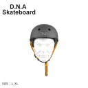 ディーエヌエー スケートボード ヘルメット メンズ レディース D.N.A Skateboard ORIGINAL GRY MATTE EPS HELMET D...