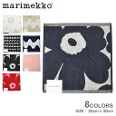 《今だけ！店内全品ポイントUP》【ゆうパケット配送】 マリメッコ ハンドタオル MARIMEKKO ウニッコ ラシィマット タオルハンカチ ループ付き ミニ 30×30cm 北欧 ブランド 柄 プレゼント 雑貨 プチギフト 結婚祝い 黒 白 ボーダー 花 ベージュ