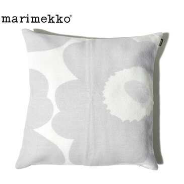 【SALE開催！】 【メール便可】 【MARIMEKKO】 マリメッコ クッションカバー ウニッコ 50cm×50cm 北欧 柄 ジップ ファスナー CUSHION COVER 69545 110 インテリア ソファ 花柄 ウール 雑貨 プレゼント