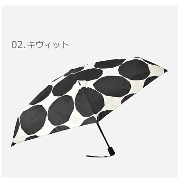 MARIMEKKO マリメッコ 傘 AOC UMBRELLA 47940 47939 レディース 自動伸縮 ワンタッチ ウニッコ 花柄 水玉 ドット シック 北欧 かわいい おしゃれ 定番 人気 プレゼント ギフト 贈り物 通勤 通学 持ち運び 雨 雪 コンパクト 軽量 黒