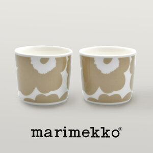 《全品ポイント2倍》マリメッコ 食器 MARIMEKKO コーヒーカップ セット COFFEE CUP 2DL 2PCS 70397 コップ ブランド プレゼント ギフト キッチン インテリア ティーカップ 定番 人気 湯呑 北欧 雑貨 花柄 デザイン 普段使い お茶会 ペアセット 2セット