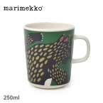 マリメッコ 食器 MARIMEKKO ILVES マグカップ 250ml 雑貨 キッチン ブランド 北欧 おしゃれ 人気 定番 アニマル オオヤマネコ 総柄 イルヴェス プレゼント ギフト 贈り物 マルチカラー 72628【ラッピング対象外】