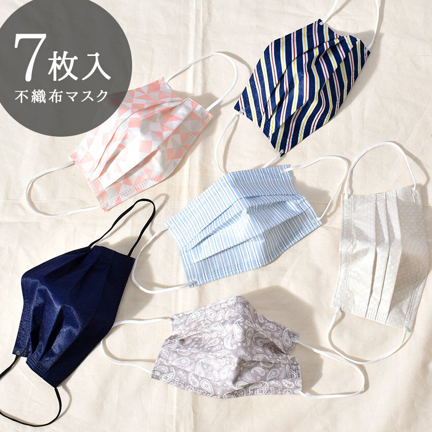 《10%処分クーポン》【ネコポス配送】クリーングッズ マスク メンズ レディース CLEAN GOODS 1DAYマスク 7枚入り 使い捨て 使い切り ふつうサ...