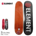 エレメント デッキ メンズ レディース ELEMENT ブレイジン デッキ スケート スケートボード スケボー デッキ ストリート ロゴ 人気 シンプル オレン...