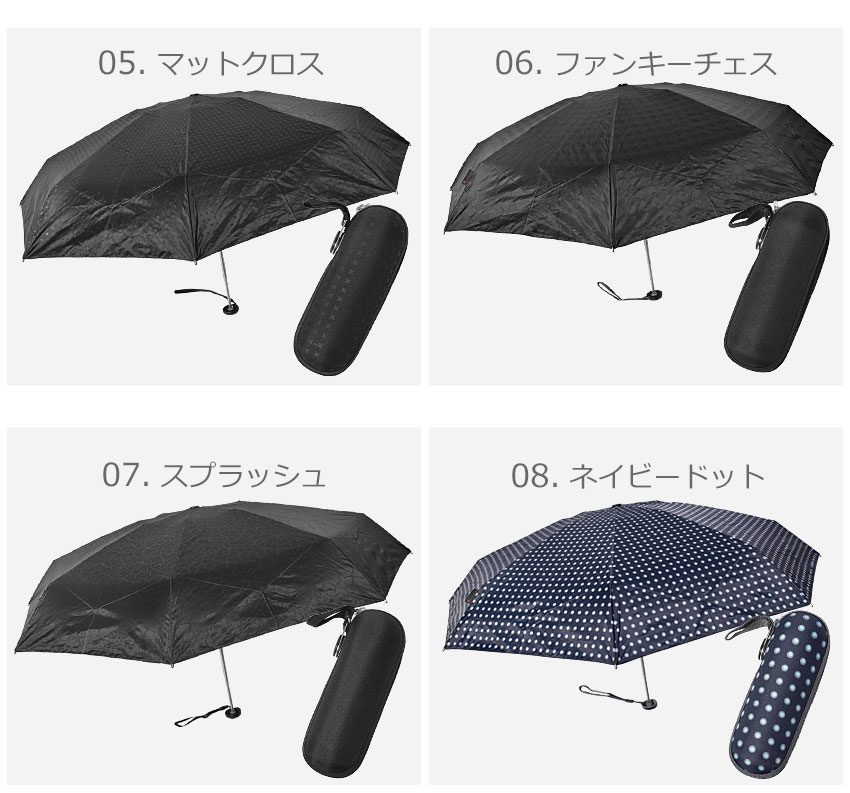 ＼SALE／ 【KNIRPS】クニルプス 折り畳み傘 晴雨兼用 雨天兼用 日傘 UVカット X1 KNT811 メンズ レディース 傘 雨 雨具 梅雨 コンパクト ブランド シンプル 黒 赤 ドット 水玉 総柄 ホルダーストラップ