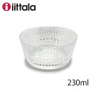 《限定クーポン配布》イッタラ カステヘルミ ボウル クリア 0.23L KASTEHELMI BOWL CLEAR iittala ボール ディッシュ 皿 23...