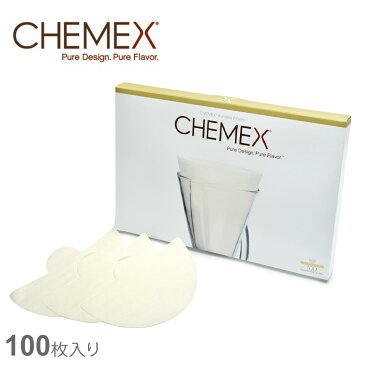 限定クーポン配布☆ケメックス ペーパーフィルター CHEMEX 13 HALF-MOON FILTER CIRCLE コーヒー フィルター シンプル キッチン用品 インテリア 雑貨 ギフト プレゼント 贈り物 コーヒー カフェ ドリップ ドリッパー サーバー 3カップ用 ホワイト FP-2