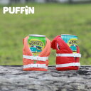 パフィンクーラーズ ドリンクホルダー PUFFINCOOLERS BEVERAGE LIFE VEST 雑貨 ブランド アウトドア レジャー キャンプ フェス ペットボトル 缶 飲み物 ドリンク 保温 保冷 レッド 赤 オレンジ(4)