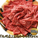 九州産黒毛和牛モモスライス300g 「九州産黒毛和牛」のモモ肉を300gでお届け! 赤身が多く、脂が苦手な方にオススメです。 【代引不可】【同梱不可】
