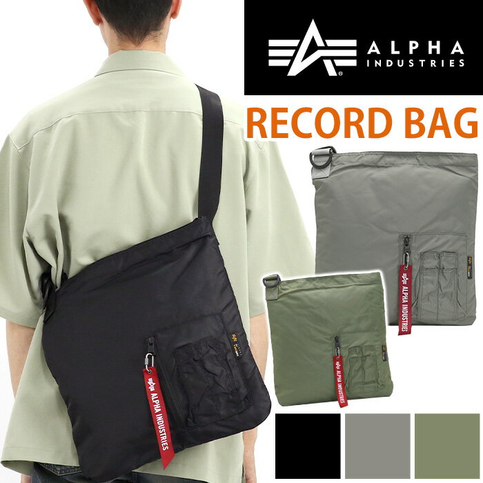 アルファインダストリーズ バッグ メンズ アルファ インダストリーズ ショルダーバッグ メンズ ALPHA INDUSTRIES 斜め掛けバッグ ショルダー スクエア バッグ かばん 丈夫 おしゃれ 人気 サブバッグ 薄型 カジュアル ユニセックス レディース シンプル 人気 ミリタリー アーミー A4 通学 TZ1087 66012