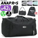 ANAP R+S アナップ リラスポ ボストンバッグ レディース 3WAY ボストンリュック 大容量 ショルダーバッグ かばん 斜めがけ 肩掛け 手持ち 2泊 ...