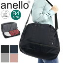 【SALE 10%OFF】 ボストンバッグ anello アネロ 2層 2WAY ボストン ショルダー バッグ 撥水 肩掛け 斜め掛け 手提げ かばん レディー...