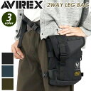 アヴィレックス ショルダーバッグ AVIREX メンズ レディース 男女兼用 ミニショルダー アビレックス 2WAY レッグバッグ ショルダーバッ..