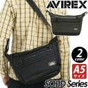 アヴィレックス ショルダーバッグ AVIREX メンズ レディース 男女兼用 斜め掛け アビレックス ショルダー 舟形ショルダー ボートショルダー 肩掛け A5...