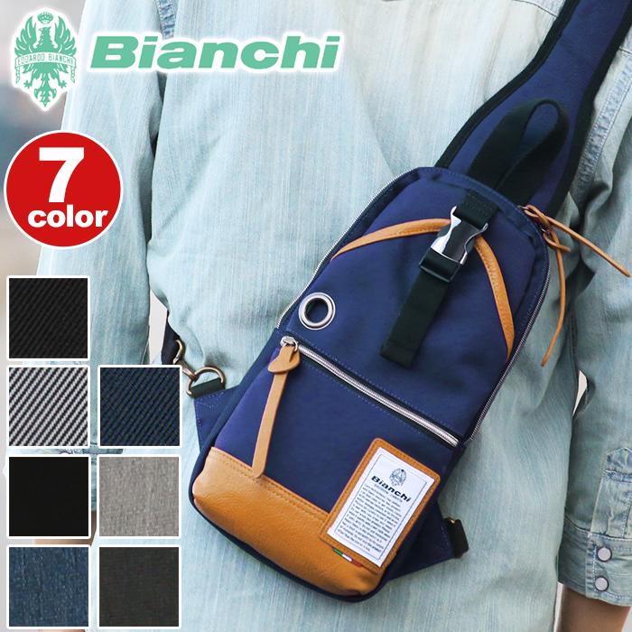 Bianchi ボディバッグ メンズ ボディバッグ Bianchi ビアンキ 送料無料 ボディバッグ ワンショルダー ショルダーバッグ 斜め掛けバッグ メンズ レディース 通学 通勤 NBTC-01