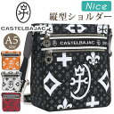 カステルバジャック ショルダーバッグ CASTELBAJAC ニース Nice メンズ レディース ワンショルダー バッグ 斜め掛け ななめがけ 肩掛け カジュ...