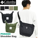 Columbia コロンビア ショルダーバッグ 正規品 ショルダー バッグ 軽量 肩掛け 斜め掛け カバン 軽量 B5 コンパクト シンプル 無地 レディース メンズ 男女兼用 おでかけ アウトドア 旅行 PU8280(4)