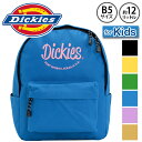 ディッキーズ キッズリュック Dickies キッズバッグ リュックサック ロゴプリント リュック 約12L B5 タブレット バッグ かばん 小学生 幼稚園 保育園 通学 通園 習い事 遠足 子供 キッズ おしゃれ 男の子 男子 DK HW LOGO PRINT DAYPACK KIDS 80055600