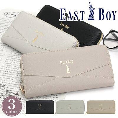 イーストボーイ 財布 EASTBOY 長財布 女神 レター ラウンド長財布 ロングウォレット大容量 中学生 高校生 カード入れ 小銭入れ お札入れ 通学 通勤 おしゃれ かわいい 人気 EBS-0171 【CPT】