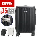 【SALE 10%OFF】 エドウィン スーツケース EDWIN メンズ レディース 大容量 キャリーバッグ ハードケース 機内持ち込み 国際線 国内線 ハード...