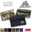 GREGORY グレゴリー 財布 ウォレット WALLET 正規品 三つ折り ミニウォレット ベルクロ 人気 ロゴ メンズ レディース 男女兼用 ブラック クラシック ワレット CLASSIC