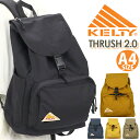 KELTY ケルティ THRUSH 2.0 リュック メンズ レディース 2024 春夏 新作 正規品 リュックサック バックパック デイパック かぶせ フラップタイプ VINTAGELINE ヴィンテージライン 男女兼用 通勤 通学 A4 バッグ コーデュラ おしゃれ スラッシュ2.0 3259254624