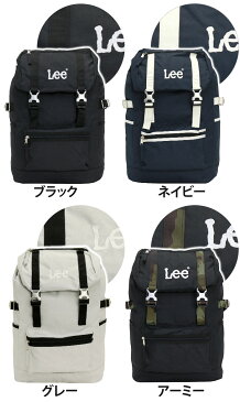 リュック Lee リー リュックサック バックパック デイパック バッグ かばん 通学 部活 メンズ 男子 女子 人気 おしゃれ ブラック 黒 フラップ かぶせ フラップリュック 学生 25L A4 B4 million ミリオン 320-4800