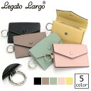 【SALE 10%OFF】 レガートラルゴ 財布 LegatoLargo くるみぼたん カラビナ付 マルチケース お財布 カードケース ウォレット キャッシュレ...