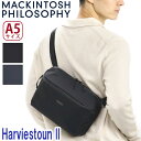 MACKINTOSH PHILOSOPHY マッキントッシュ フィロソフィー ショルダーバッグ メンズ ハービストン2 正規品 斜め掛け ショルダー スクエア型...