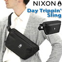 ニクソン NIXON ニクソン Day Trippin' Sling ショルダーバッグ 正規品 メンズ 男性 男の子 ウエストバッグ ヒップバッグ ショルダー スリングバッグ かばん バッグ コンパクト ブラック 軽量 旅行 アウトドア 撥水 スリング C3200