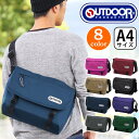 【SALE】 メッセンジャーバッグ ショルダーバッグ 斜め掛け 肩がけ サブバッグ OUTDOOR アウトドア メンズ 男性 男の子 通学 通勤 旅行 収納 ポ...