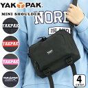【SALE40%OFF】 ヤックパック ショルダーバッグ YAKPAK スクエア ミニショルダー 横型 A5 旅行 バッグ かばん メンズ レディース ユニセッ...