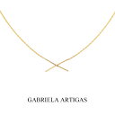 ガブリエラ アルティガス ネックレス　ペンダント ゴールド GABRIELA ARTIGAS X NECKLACE 14K Yellow Gold ブランド ジュエリー アクセサリー かわいい おしゃれ レディース 