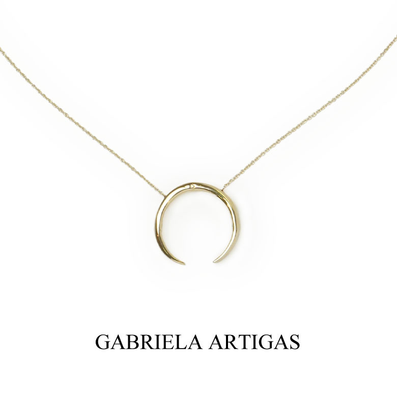 楽天VIAJEROガブリエラ アルティガス ネックレス　ペンダント GABRIELA ARTIGAS ETERNAL NECKLACE TR45 14金 14K Yellow Gold ブランド ジュエリー アクセサリー かわいい おしゃれ レディース【送料無料】【レビュー】【あす楽対応】