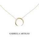 ゴールドのペンダント（レディース） ガブリエラ アルティガス ネックレス　ペンダント GABRIELA ARTIGAS ETERNAL NECKLACE TR45 14金 14K Yellow Gold ブランド ジュエリー アクセサリー かわいい おしゃれ レディース【送料無料】【レビュー】【あす楽対応】