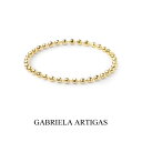 ガブリエラ アルティガス リング 指輪 GABRIELA ARTIGAS SOFT BALL CHAIN RING R18BLL 14金 14K YELLOW GOLD ブランド ジュエリー アクセサリー かわいい おしゃれ レディース【送料無料】【レビュー】【あす楽対応】