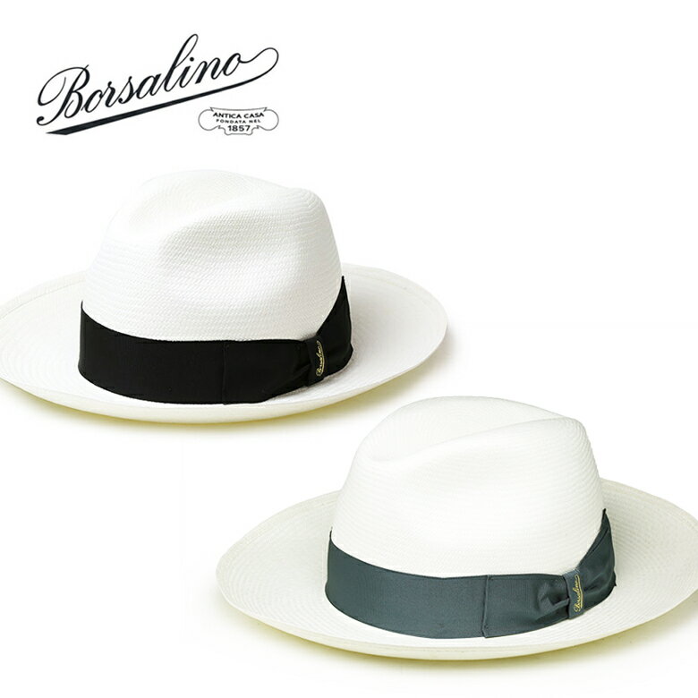 19SS 新入荷 BORSALINO ボルサリーノ パナマハット 140340 ファイン つば長め PANAMA FINE ALA MEDIA 中折れ メンズ イタリア製 定番 小さいサイズあり レディース 【送料無料】 パナマ ハット 中折れハット 【あす楽対応】