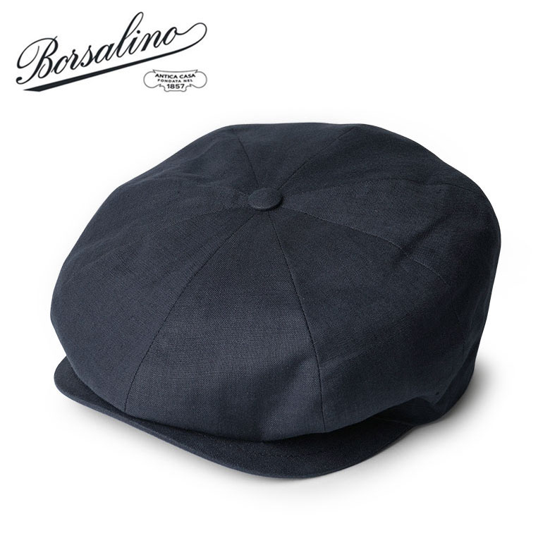 ボルサリーノ ハンチング リネン 2024SS 春夏 キャップ キャスケット 麻 Borsalino イタリア製 メンズ レディース ハット 帽子【レビュー】