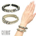 シトラス ブレスレット CITRUS シトラス ビジュー チェーン ブレスレット リボン シトラス ブレスレット ホワイト ブラック レディース 結婚式 アンティーク調【楽ギフ_包装】