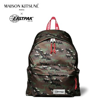 EASTPAK x メゾンキツネ リュックサック　コラボ イーストパック maison kitsune 迷彩 デイパック メンズ