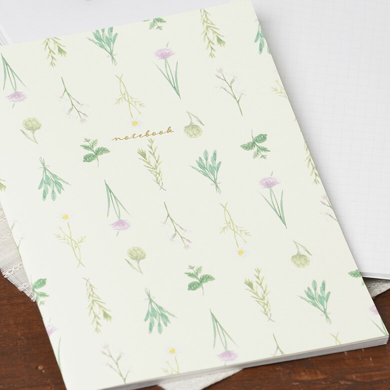ノート ハーブ Everyday Notebook A5 Herb NBA-052 エルコミューン エムディーエス 【雑貨】