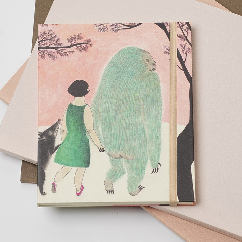 ノート イエティとダンス 楠橋紋織 moritaMiW くすばしタオル 【雑貨】