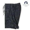 ジェルマーノ パンツ ショートパンツ ショーツ ハーフパンツ 2024SS 春夏 デニム 総柄 イタリア製 GERMANO メンズ