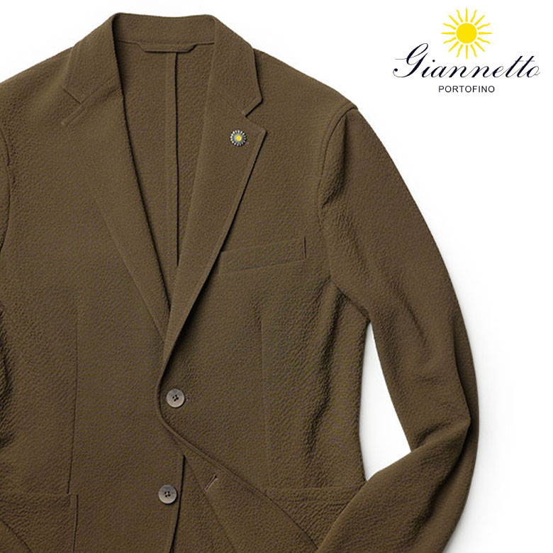 ͥå 㥱å ĥ㥱å ղ å  å  Giannetto CORALLO JACKET ꥢ 󥺡̵ۡڥӥ塼