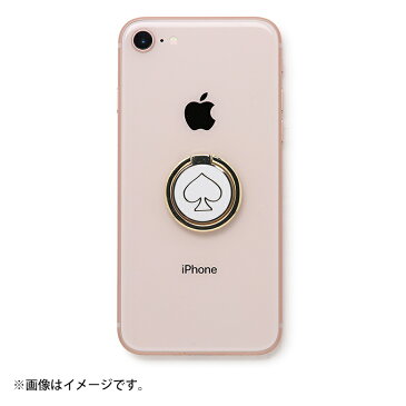 【楽天スーパーセール】ケイトスペード バンカーリング スペード かわいい おしゃれ ブランド セレブ kate spade iphone8 iphonex iphone7 ケース