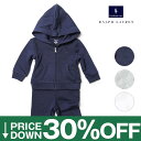 【30%OFF】ラルフローレン パーカー スウェットパンツ 上下セット POLO RALPH LAUREN ポニー 男の子 ボーイズ 女の子 レディース ポロ ...