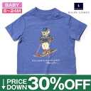 【30%OFF】ラルフローレン Tシャツ ベビー ポロベアー プリント POLO RALPH LAUREN ギフト お祝い 誕生日プレゼント 赤ちゃん 6ヶ月〜...