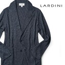 ラルディーニ ラルディーニ ニットジャケット ケーブルニット リネン 2024SS 春夏 LARDINI サマーニット イタリア製 メンズ【送料無料】【レビュー】