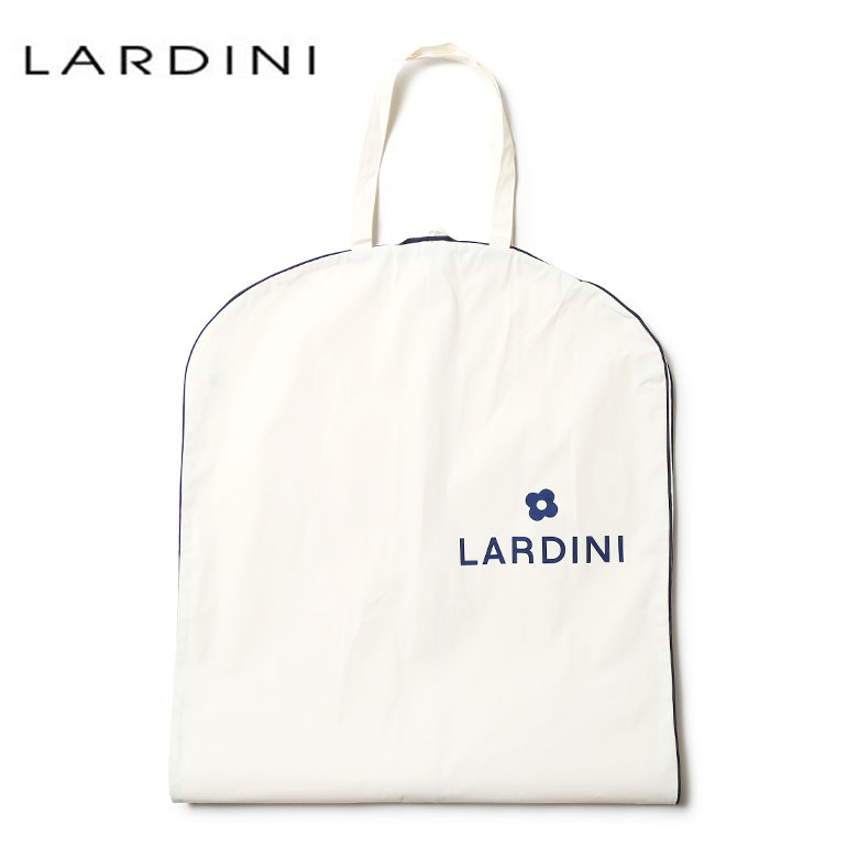 ラルディーニ コート コートカバー ジャケットカバー ガーメントバッグ キャリーバッグ 白 ホワイト ロング丈 LARDINI メンズ